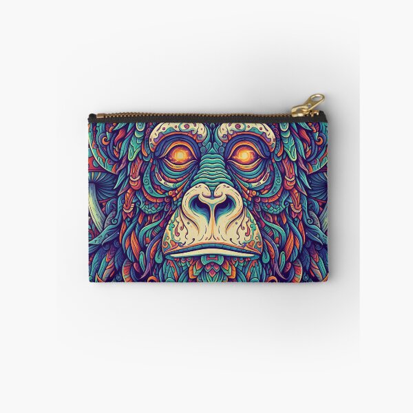 Item preview, Psychedelic Trippy Ape – Monkey Art Print designed and sold by Mindwork Creative Arts.