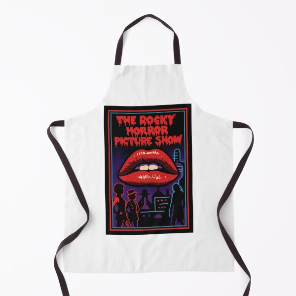 Item preview, The Rocky Horror Picture Show with lips and outlines designed and sold by Crazyhatkid.