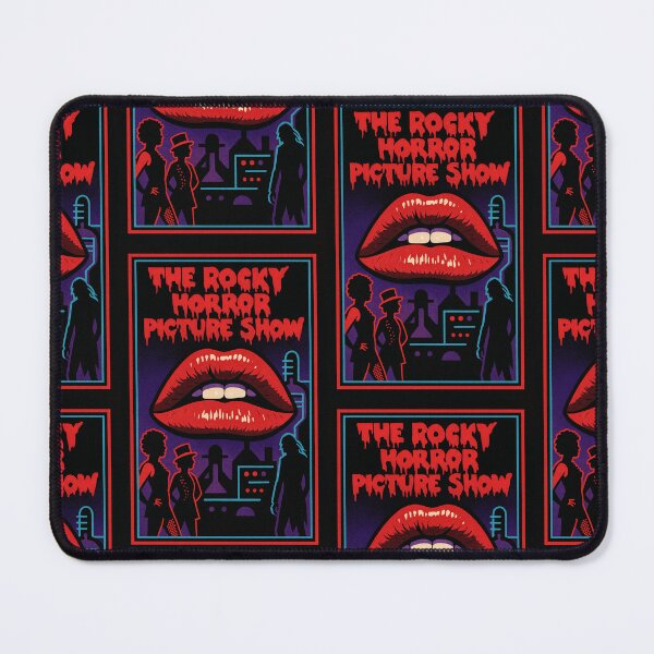 Item preview, The Rocky Horror Picture Show with lips and outlines designed and sold by Crazyhatkid.