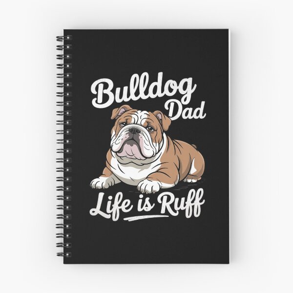Item preview, English Bulldog Bulldog Dad Life Is Ruff Men  designed and sold by PowAcademy.