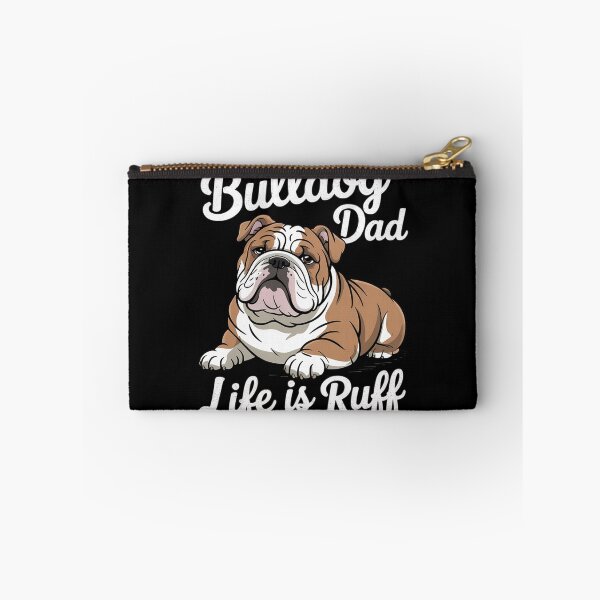 Item preview, English Bulldog Bulldog Dad Life Is Ruff Men  designed and sold by PowAcademy.