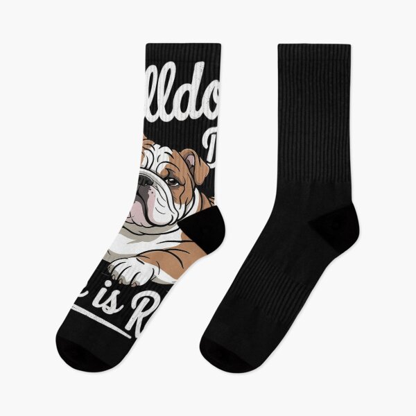 Item preview, English Bulldog Bulldog Dad Life Is Ruff Men  designed and sold by PowAcademy.