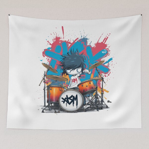 Item preview, Drummer designed and sold by StudioRedKoala.