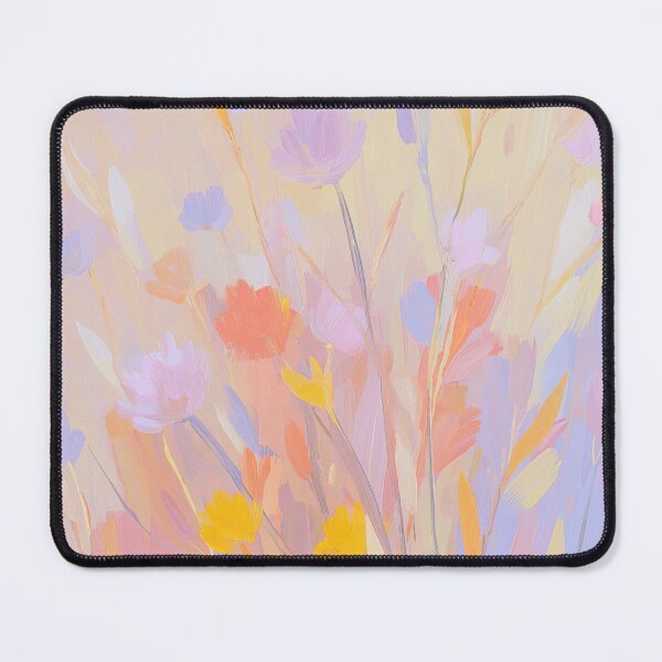 Item preview, Abstract pastel flower meadow Impressionism designed and sold by ArtHouseNiklas.