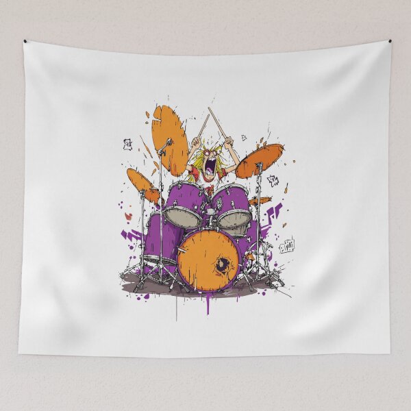 Item preview, Drummer designed and sold by StudioRedKoala.