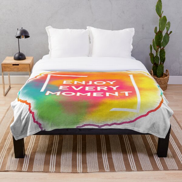 Item preview, Enjoy Every Moment Typography designed and sold by Utkarsharts.