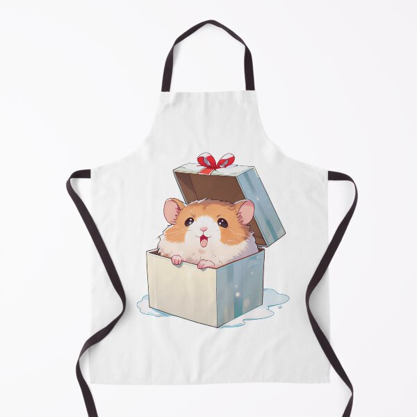 Item preview, Cute hamster in a gift box designed and sold by CircleTriangle.