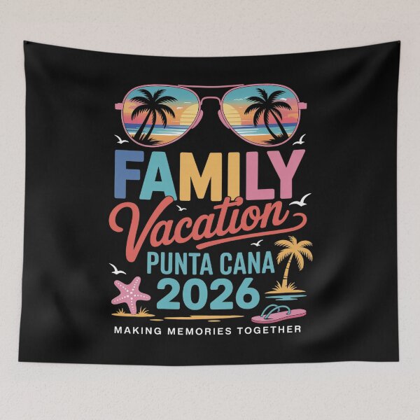 Item preview, Family Vacation Punta Cana 2026 Making Memories Together designed and sold by HeinzanoWeno.