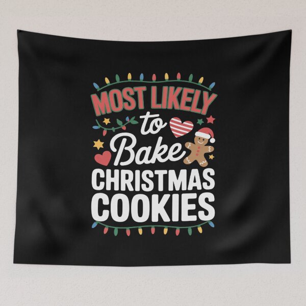 Item preview, Most Likely To Bake Christmas Cookies Family Matching Pjs  designed and sold by AquaKiev.