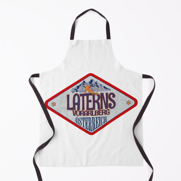 Item preview, Laterns, Vorarlberg, Osterreich, Austria, Vintage skiing badge design designed and sold by Wanderful-roads.