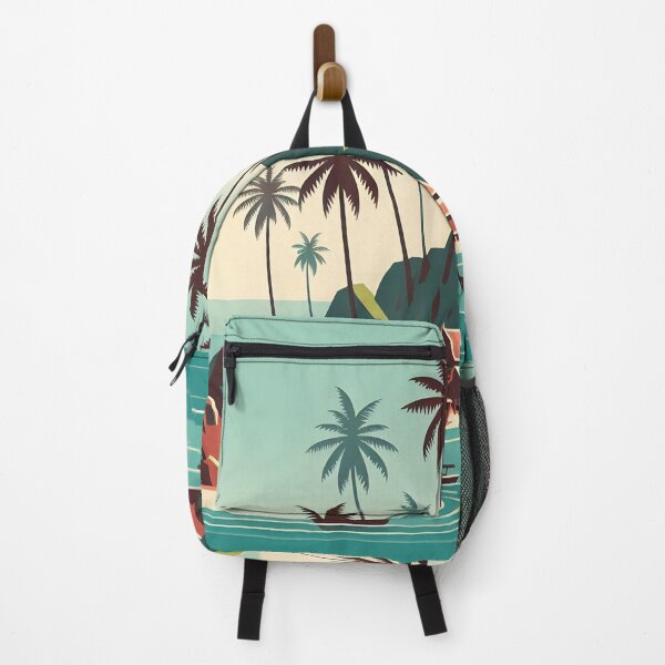 Item preview, Serene Minimalist Illustration of Ko Samui Island, Thailand designed and sold by inkNext.