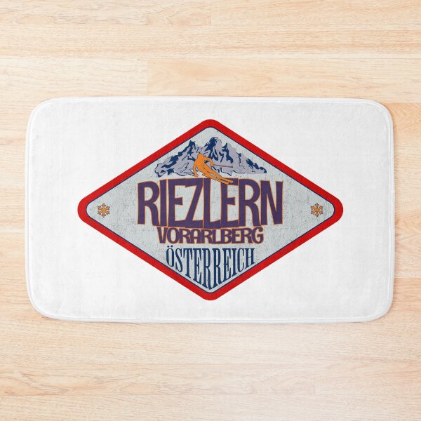 Item preview, Riezlern, Vorarlberg, Osterreich, Austria, Vintage skiing badge design designed and sold by Wanderful-roads.