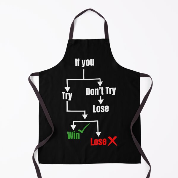 Item preview, If You Try You Will Win or Lose designed and sold by Dondonmart.