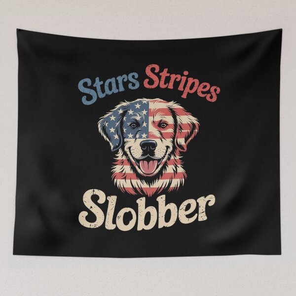 Item preview,  St. Bernard Dog Saint Bernard American Flag Men Women Kids  designed and sold by FadeOfThrone.