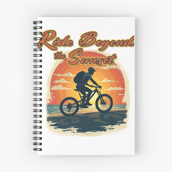 Item preview, MTB - Mountainbiker - Ride Beyond the Sunset designed and sold by Imaagica.