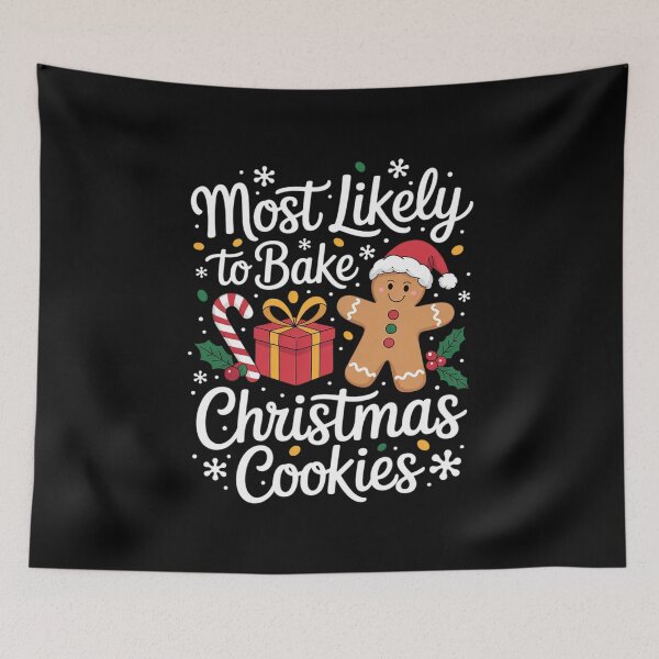 Item preview, Most Likely To Bake Christmas Cookies Family Matching Xmas2  designed and sold by AquaKiev.