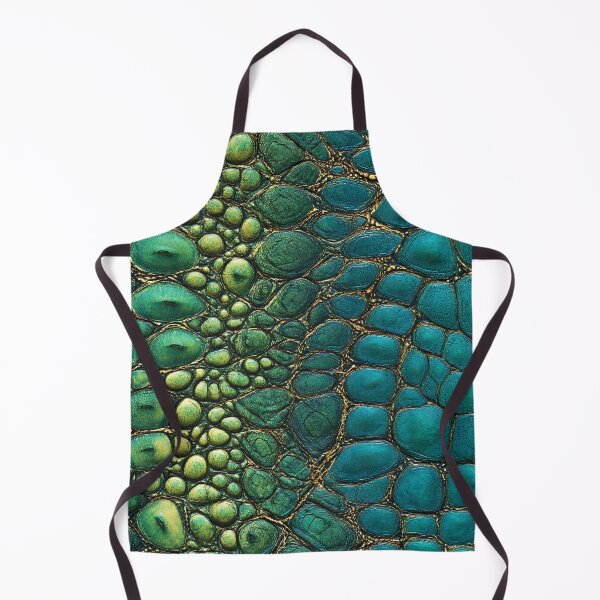 Item preview, Teal Crocodile Leather Texture – Luxury Reptile Surface designed and sold by NewArt33.