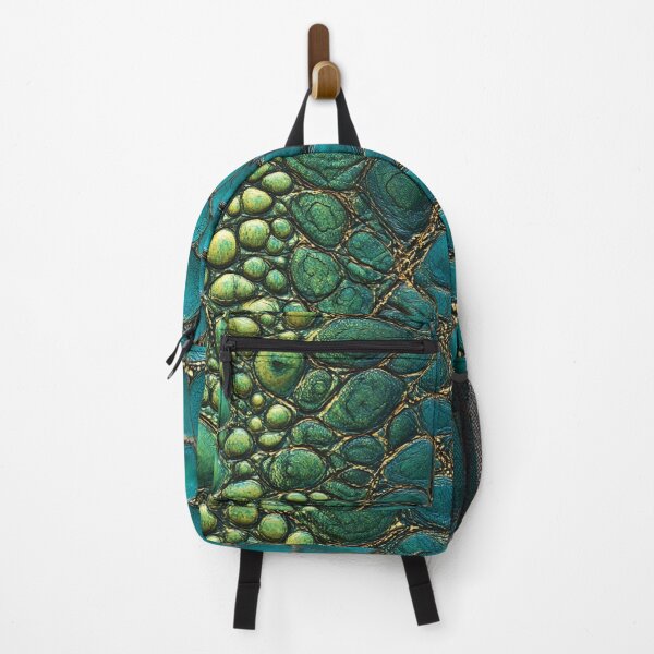 Item preview, Teal Crocodile Leather Texture – Luxury Reptile Surface designed and sold by NewArt33.