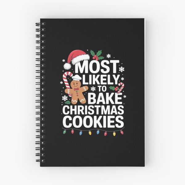 Item preview, Most Likely To Bake Christmas Cookies Family Crew Christmas3  designed and sold by AquaKiev.
