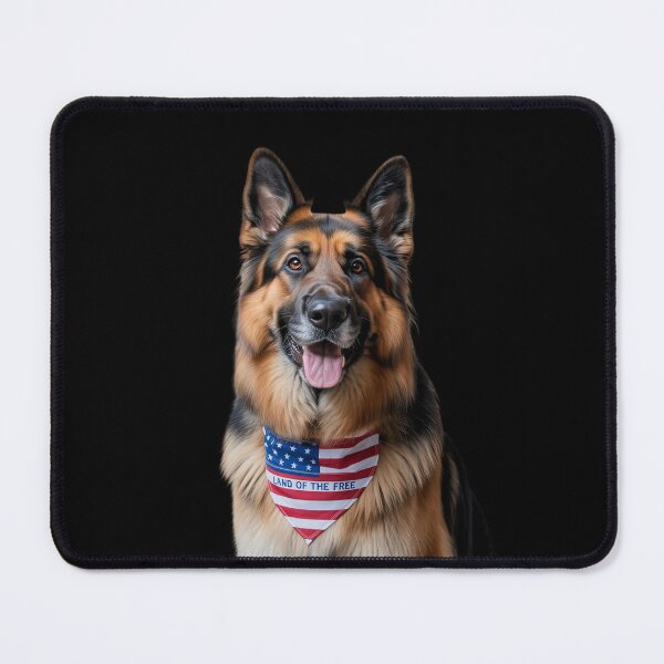 Item preview, German Shepherd American Flag Dog Patriotic Pet designed and sold by FadeOfThrone.