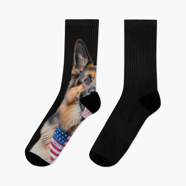 Item preview, German Shepherd American Flag Dog Patriotic Pet  designed and sold by FadeOfThrone.