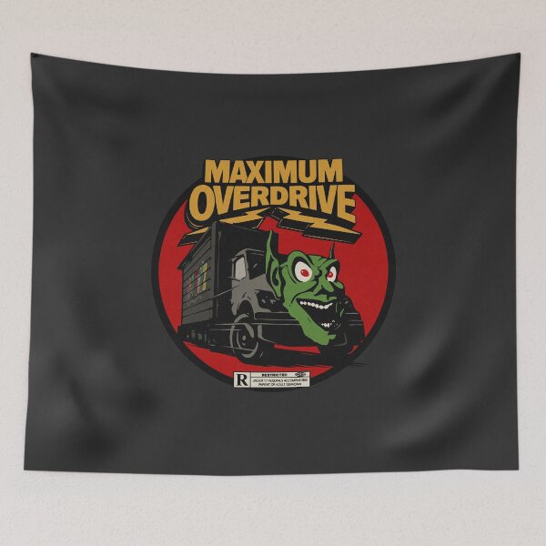 Item preview, Vintage Maximum Overdrive Horror Fan Art designed and sold by Kujo Dangerous Vintage.