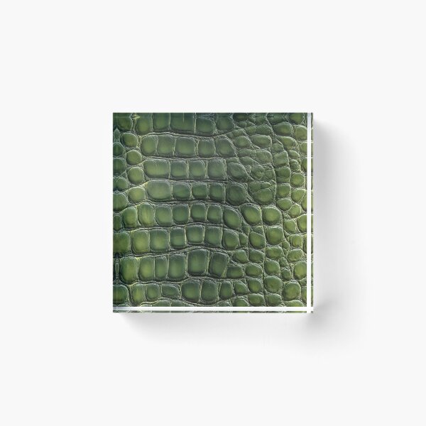 Item preview, Green Crocodile Leather Texture – Luxury Exotic Pattern designed and sold by NewArt33.