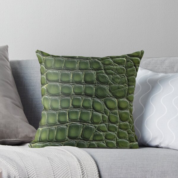 Item preview, Green Crocodile Leather Texture – Luxury Exotic Pattern designed and sold by NewArt33.