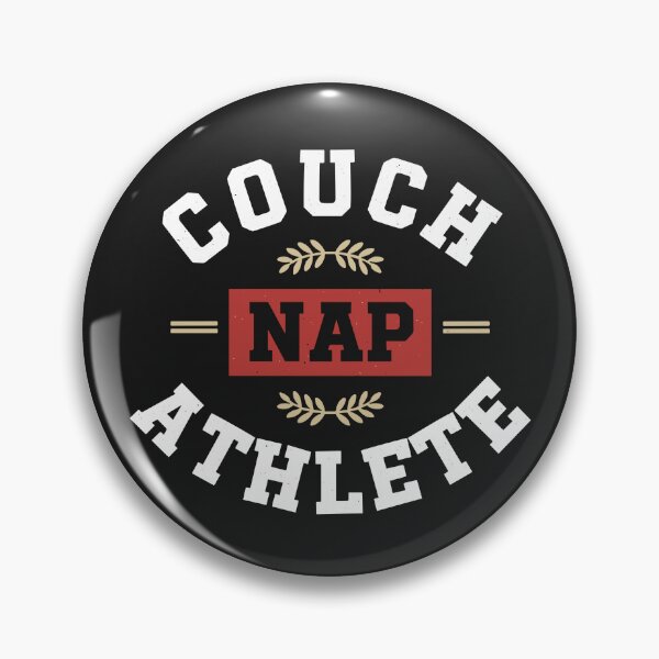 Item preview, Couch Nap Athlete - Varsity Style Slacker Design designed and sold by artistastshirt.