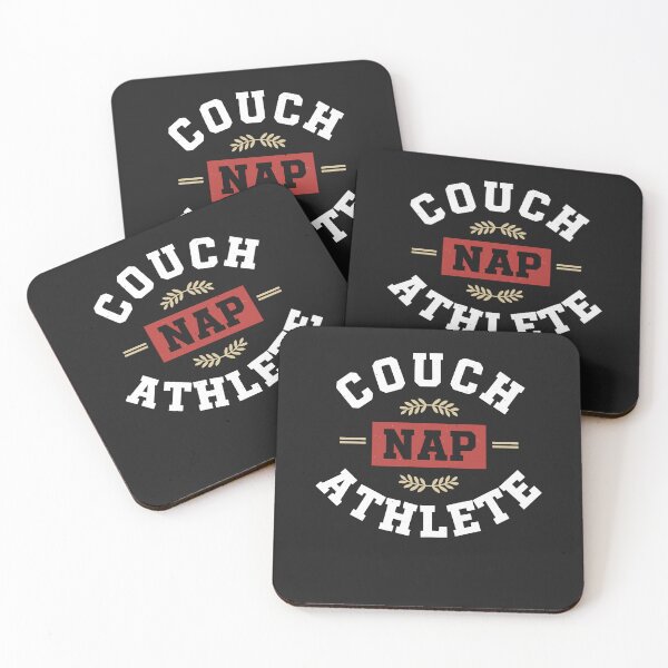 Item preview, Couch Nap Athlete - Varsity Style Slacker Design designed and sold by artistastshirt.