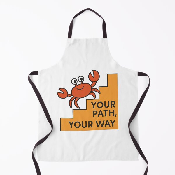 Item preview, Crab on Steps - Motivational Flat Design designed and sold by MKreative Studio.