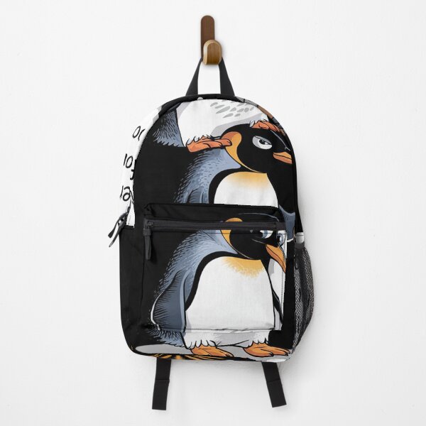 Item preview, Penguin Fight Or Flight Meme Flightless Bird Social Anxiety designed and sold by RuthGAArt.