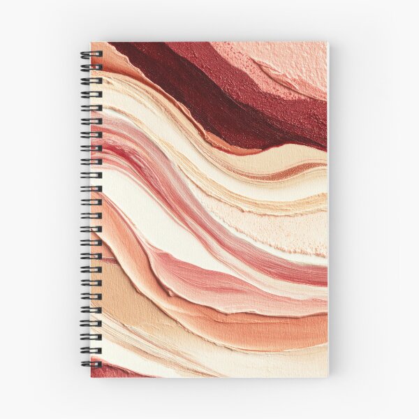 Item preview, Terracotta & Blush Layered Texture – Contemporary Abstract designed and sold by NewArt33.