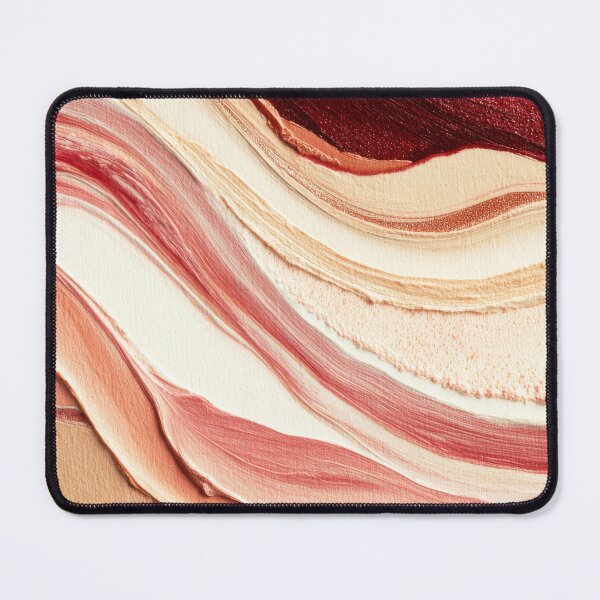Item preview, Terracotta & Blush Layered Texture – Contemporary Abstract designed and sold by NewArt33.