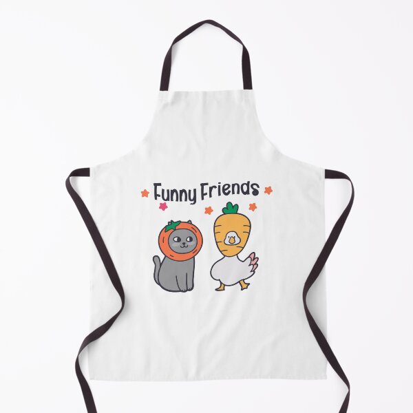 Item preview, Funny Friends Cat & Duck designed and sold by Steele-Art.