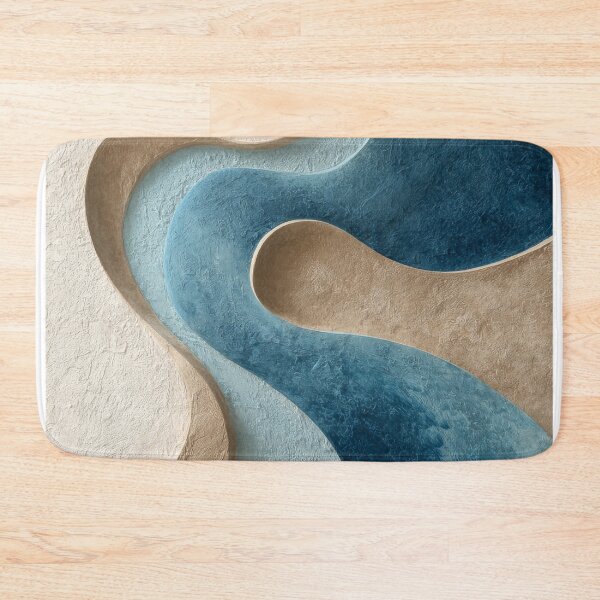 Item preview, Premium Coastal Texture Abstract – Sand & Ocean Layers designed and sold by NewArt33.