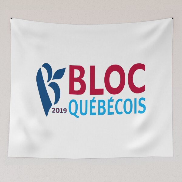 Item preview, Bloc  Québécois 2019 Logo designed and sold by Nikki SpaceStuffPlus.