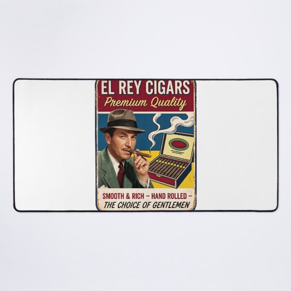 Item preview, El Rey Elegance: Vintage Cigar Sophistication designed and sold by ForeverPrintsOK.