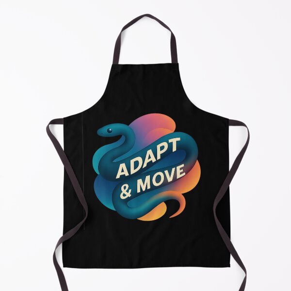 Item preview, Adapt & Move - Gradient Snake Illustration designed and sold by MKreative Studio.