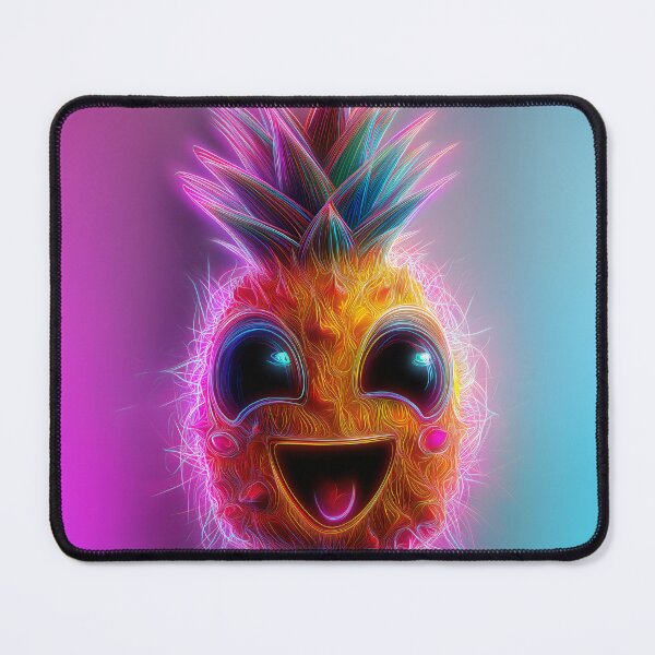 Item preview, Excited Psychedelic Pineapple designed and sold by SQSHD-Pineapple.