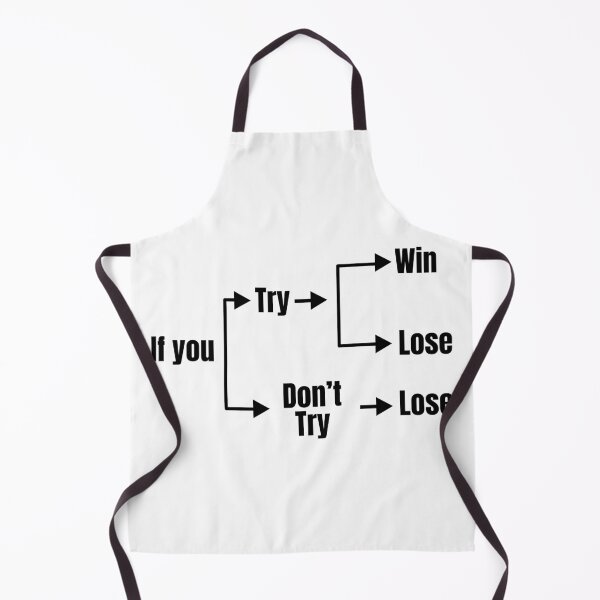 Item preview, If You Try You Will Win or Lose designed and sold by Dondonmart.