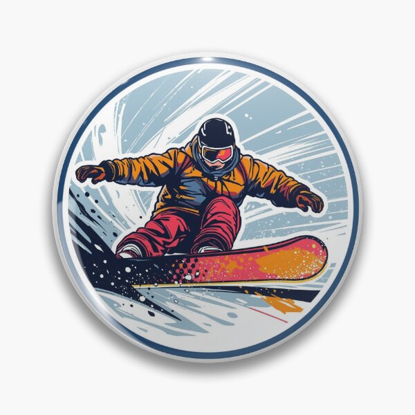 Item preview, Winter Sports Games Arena Snowboarding Competition Sticker designed and sold by colorleafz.