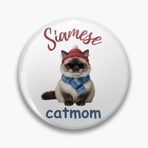 Item preview, Siamese cat mom  designed and sold by Fateh-Kro ⭐⭐⭐⭐⭐.