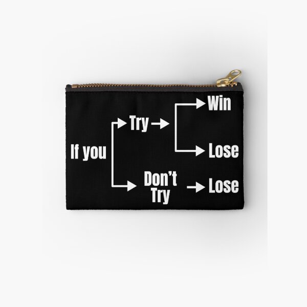 Item preview, If You Try You Will Win or Lose designed and sold by Dondonmart.