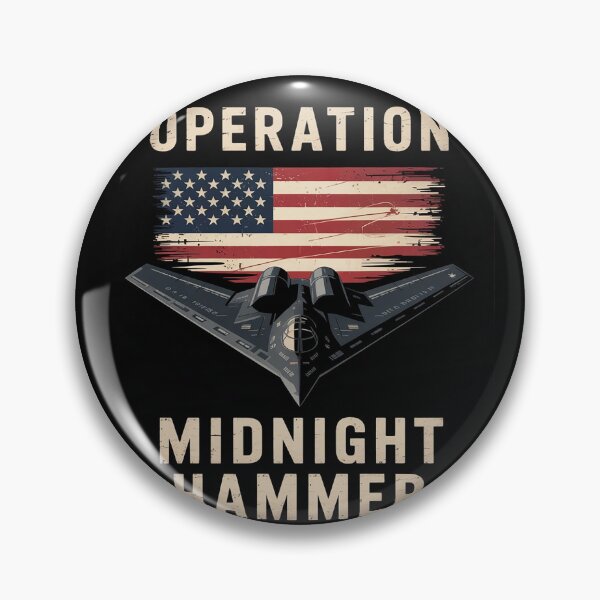 Item preview, Operation Midnight Hammer with American Flag 2 designed and sold by RuthGAArt.