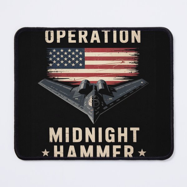 Item preview, Operation Midnight Hammer with American Flag 2 designed and sold by RuthGAArt.