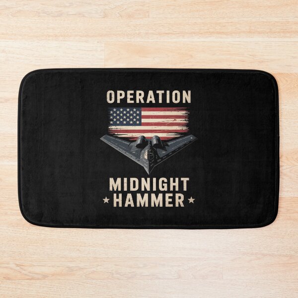 Item preview, Operation Midnight Hammer with American Flag 2 designed and sold by RuthGAArt.