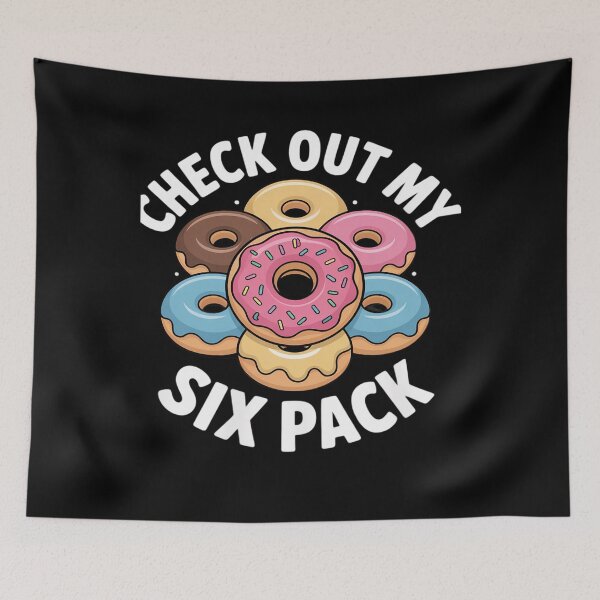 Item preview, Funny Check Out My 6 Pack Donut Gym 6 Pack Donut  designed and sold by RoyTill0Art.