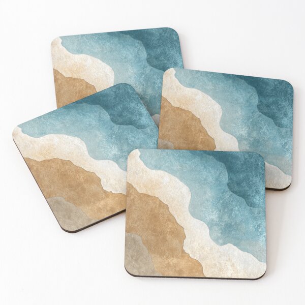Item preview, Sand & Ocean Coastal Abstract – Natural Texture Art designed and sold by NewArt33.