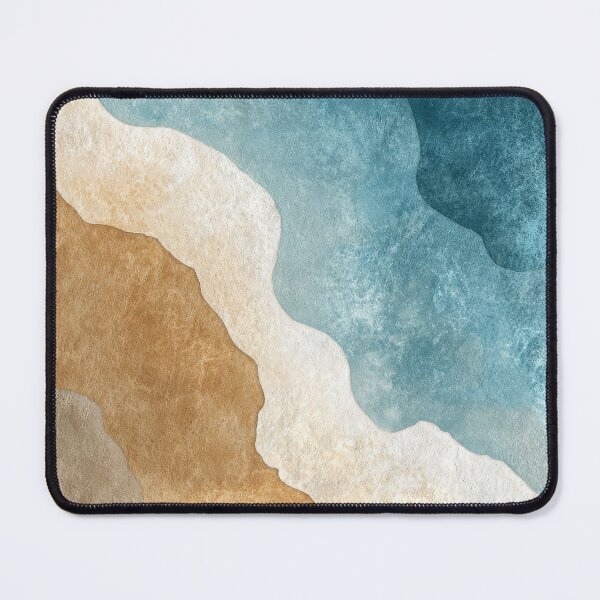 Item preview, Sand & Ocean Coastal Abstract – Natural Texture Art designed and sold by NewArt33.